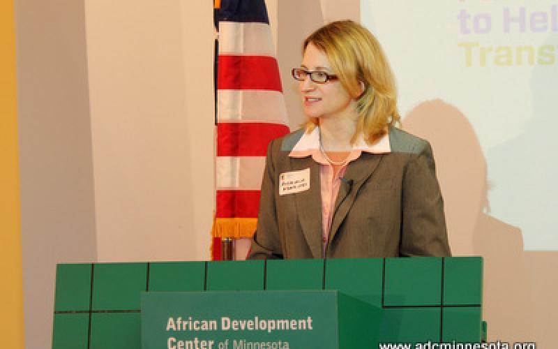 Andriana Abariotes, Executive Director of the Twin Cities Local Initiatives Support Corporation