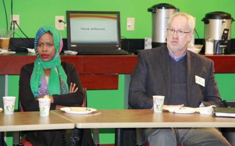 participants at the ADC Commerce and Community Conversation, Feb 2015