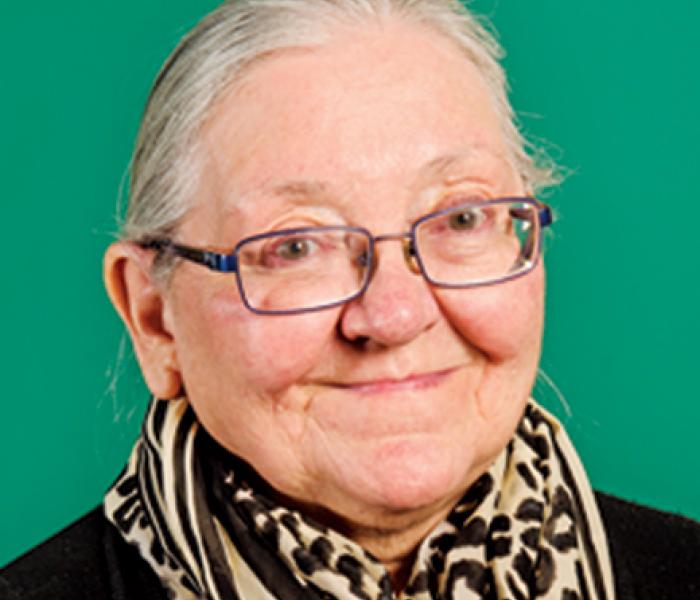 JoAnn Vano is Board President of the African Development Center, MN Headshot of JoAnn Vano